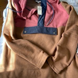 LL Bean Colorblock Pullover